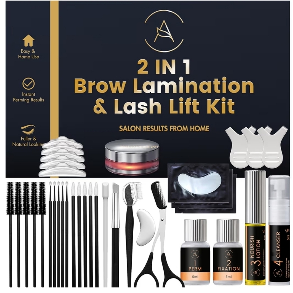 2 in 1 Brow Lamination & Lash Lift Kit